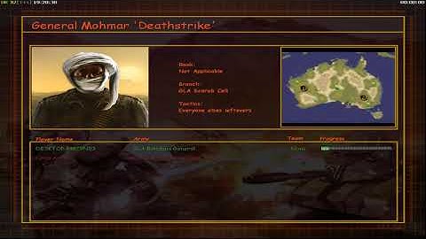 C&C Zero Hour Shockwave Chaos mod Salvage General vs Tank