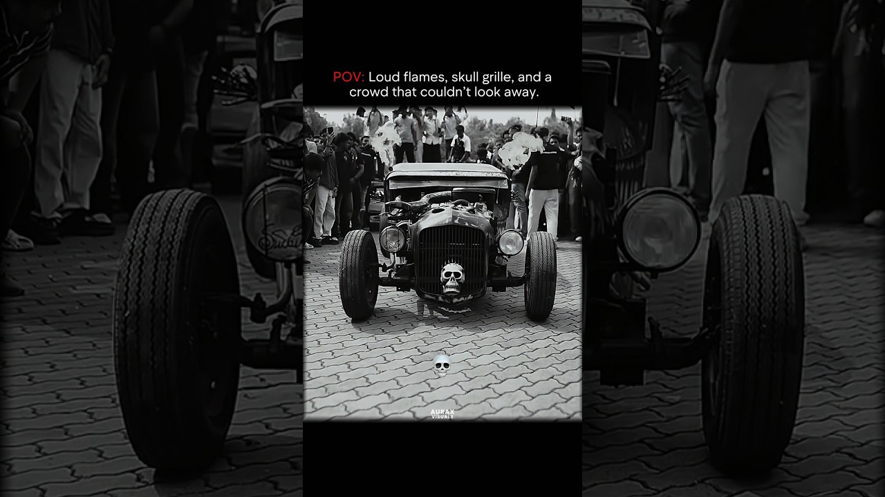 POV: Loud flames, skull grille, and a crowd that couldn’t look away.