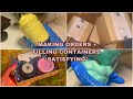 Entrepreneur Life : Watch me make butters + fill containers *SATISFYING* | KP