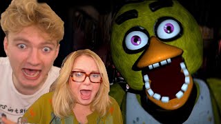 I Forced My Mum To Play Five Nights At Freddys...