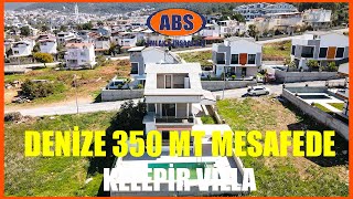 Geni̇ş Bahçeli̇ Deni̇ze Çok Yakin Kelepi̇r Vi̇lla