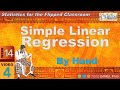 How to do Simple Linear Regression by Hand (14-4)