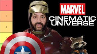 Marvel  Movie Ranking - MCU Tier List