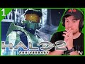 Royal Marine Plays HALO 2 ANNIVERSARY for the first time! Part1! (PLUS COLD WAR GIVEAWAY)