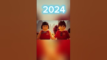 Kai and Nya’s flashbacks 2024 vs 2017 #ninjago #nostalgia #shorts