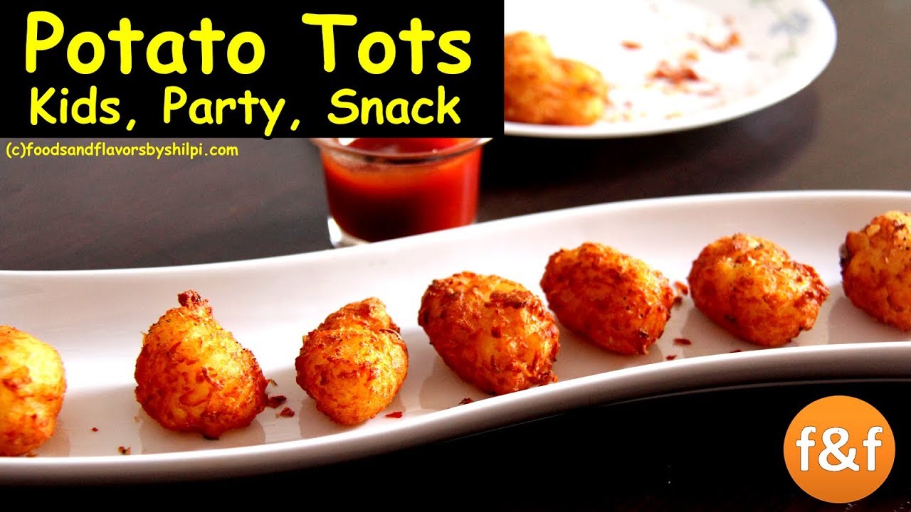 Potato Snacks Recipe | Potato Tots | Ramadan Recipes | सिर्फ 2 मिनट में बनायें मज़ेदार नास्ता | Foods and Flavors