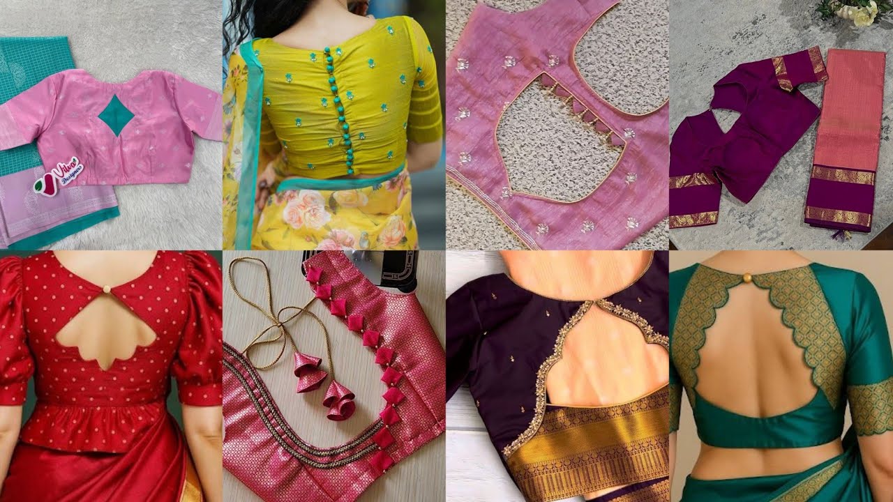 Latest Back neck blouse design 💖 New model blouse design