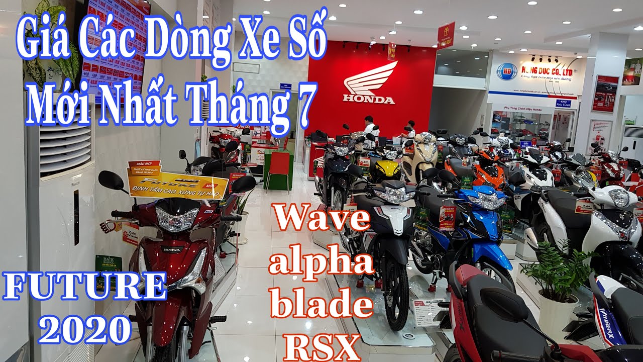 Giá Xe FUTURE 2020,Wave RSX,Blade,wave alpha, mới nhất Hôm Nay,Thời ...
