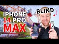 iPhone 14 Pro Max Guides Me in NYC | Blind Traveler