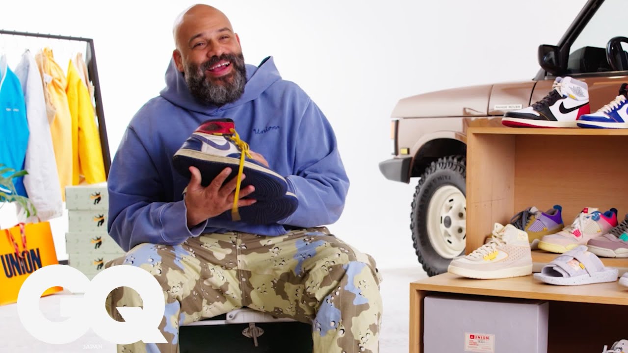 UNIONのオーナー、クリス・ギブスが自身のスニーカーを紹介 | My Life In Sneakers | GQ JAPAN