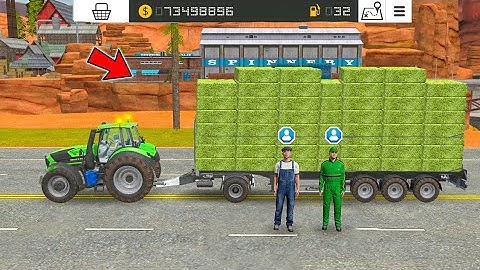 Making Grass Square Bales In Fs18 | Fs18 Gameplay | Timelapse