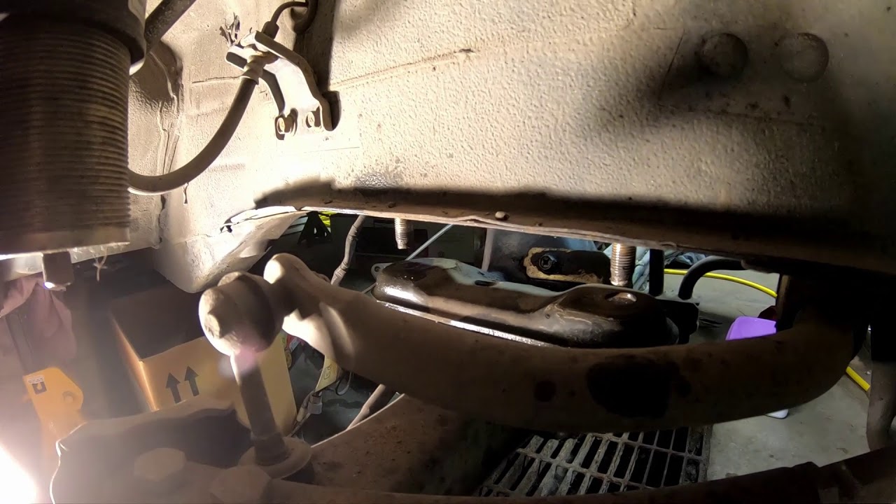 240sx S13 Front Subframe Removal/w power steering - YouTube
