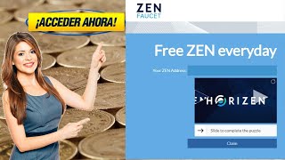  Horizon Zen Faucet - Gana dolares con esta criptomoneda