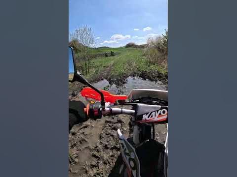 Залетаю в лужу с разгона #мостовской #эндуро #enduro #offroad #отдых # ...