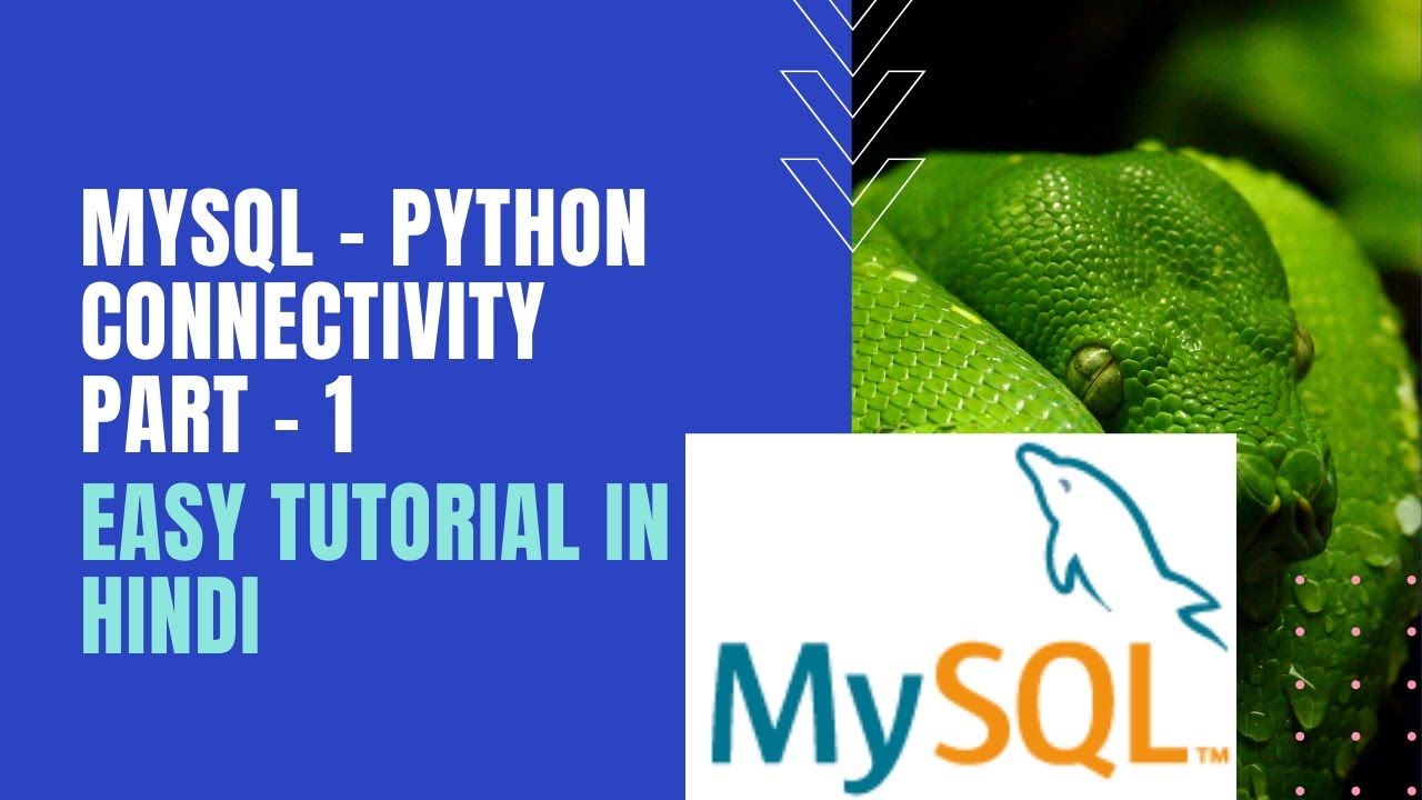 Introduction MySQL - Python Connectivity - Basic Concepts - How to make ...