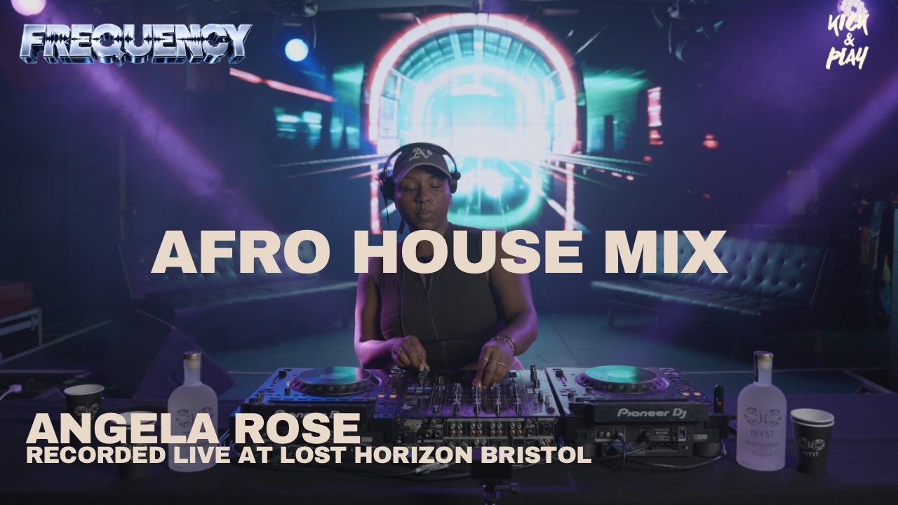 ANGELA ROSE -FREQUENCY BRISTOL AUGUST 26 - LIVE DJ MIX - AFRO HOUSE