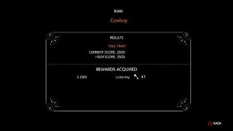 The Evil Within® 2: Shooting Gallery Locker Key