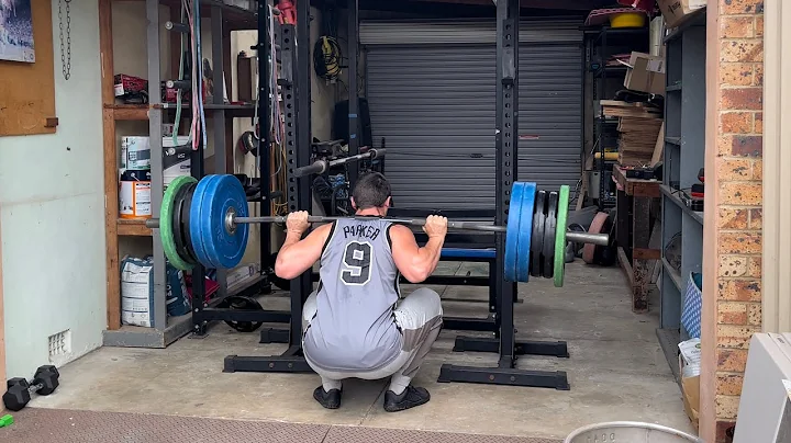 Squat everyday Day 1199: 200kg nine days in a row