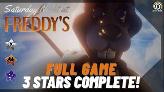 Saturday Night at Freddy's (3 STARS) – w/ Custom Nights FULL GAME Walkthrough [FNaF Fan-Games]