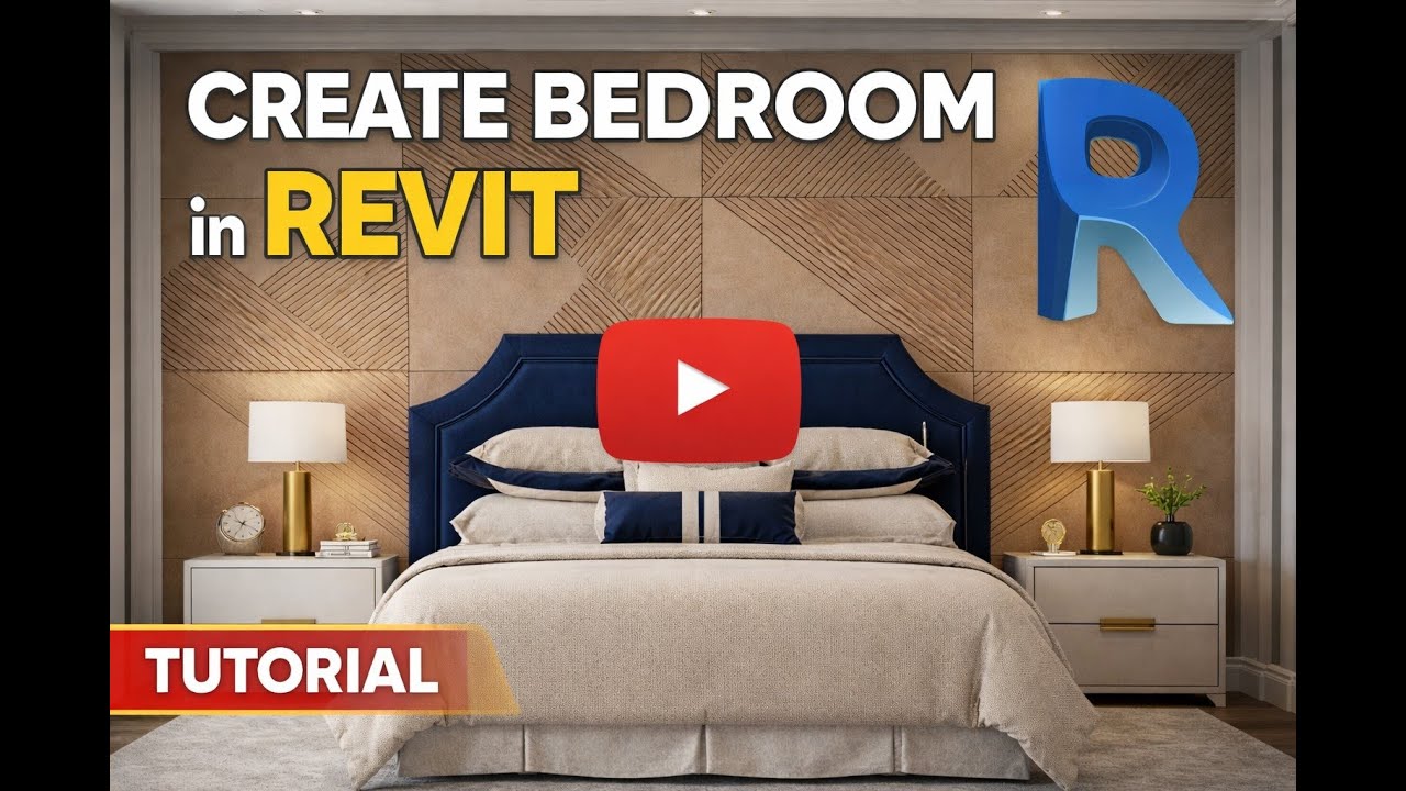 Modern Interior Design in Revit | Full Project Tutorial - YouTube