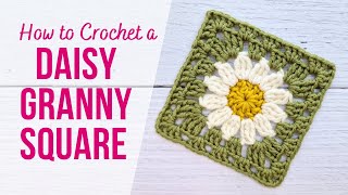 How to Crochet a Daisy Granny Square | FOR ABSOLUTE BEGINNERS by Adore Crea Crochet 33,083 views 2 months ago 26 minutes