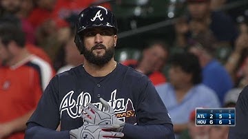 ATL@HOU: Markakis punches RBI single to left-center
