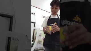 Tutorial membuat air gula pasir dan teh