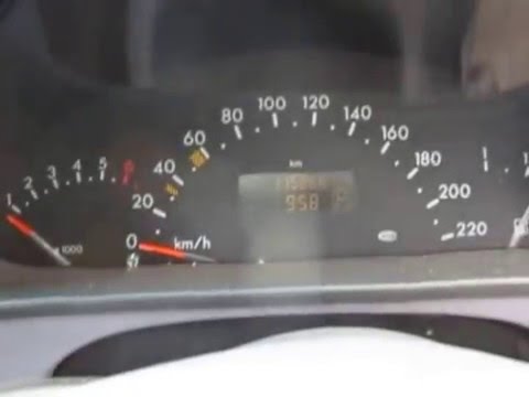 M18078 MERCEDES W168 A190 166990 AUTO 2004 ENGINE TESTING