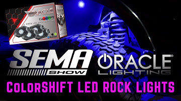 SEMA Show 2016 - ORACLE Lighting NEW products - Bluetooth ColorSHIFT® LED Rock Light Kit
