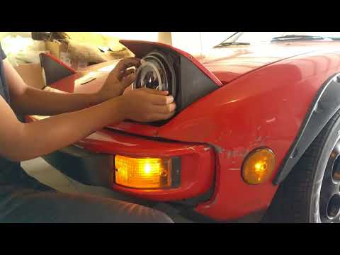 Installing LED headlights on my 924S