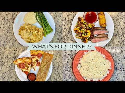 WHAT’S FOR DINNER? | EASY & BUDGET FRIENDLY | REALISTIC WEEKNIGHT MEALS | DINNER INSPIRATION