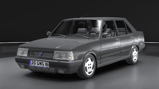 Moskape - Kader Feat. Simge Akdamar Tofaş Doğan Slx Gece Pow Sürüş Assetto Corsa