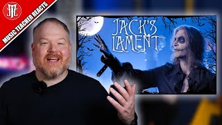 Music Teacher Reacts | GEOFF CASTELLUCCI - Jack's Lament