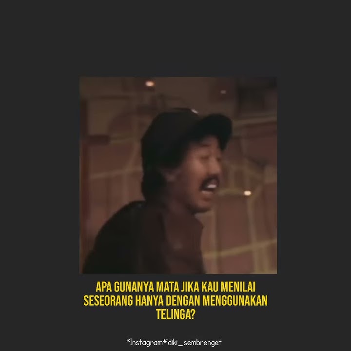 Story Wa warkop DKI Indro -Shoul Chef
