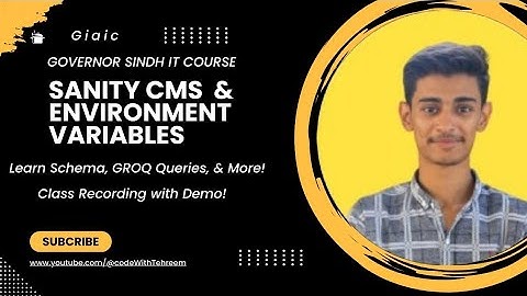 Sanity CMS Beginner Guide | Step-by-Step Schema & Query Tutorial ( part 2 )