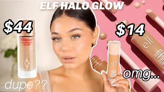 NEW ELF HALO GLOW LIQUID FILTER… Charlotte Tilbury Flawless Filter dupe? omg