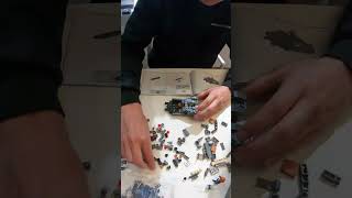 BUILDING A PAGANI UTOPIA LEGO SET! TIME LAPSE!