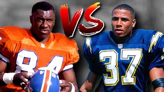 Shannon Sharpe vs Rodney Harrison (1996 wk 6) | TE vs S Matchup