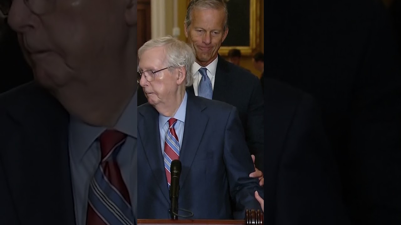 Mitch McConnell Suffers an Episode at the Capitol, Freezing ...