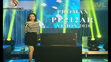 Loa Line Array Liền Công Suất (Active) | Promax PL212AR