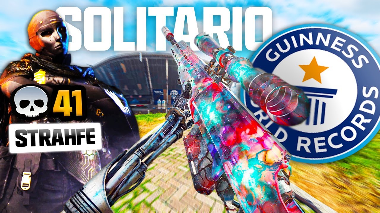 RECORD del MONDO su VERDANSK SOLITARIO 41 KILL di STRAFHE *MOUSE & TASTIERA* su WARZONE | REACTION