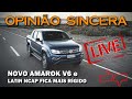 Nova VW Amarok V6 258 cv diesel e Latin Ncap endurece regras: novo protocolo