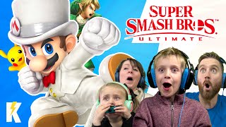 Super Smash Bros Ultimate Family Battle! K-City GAMING