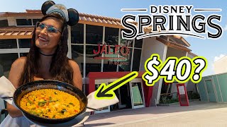 Jaleo $40 Magical Dining menu  Disney Springs food review 2023