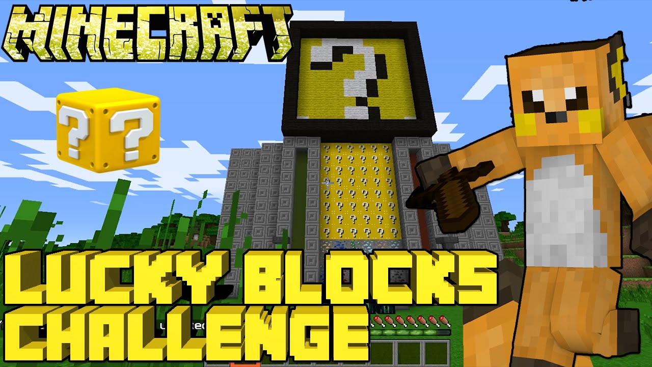 Minecraft's Lucky Blocks Challenge - YouTube