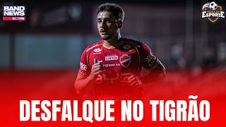 Em jogo que vale a liderança, Vila Nova terá baixa no meio-campo na partida contra o Novorizontino