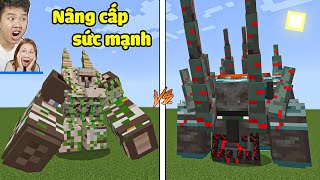 Minecraft, Nhưng bqThanh Thử Thách Nâng Cấp Sức Mạnh Của Những Con Mob Troll Ốc...