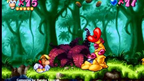 Rayman 1 (PC/MS-DOS) - The Dream Forest - Moskito
