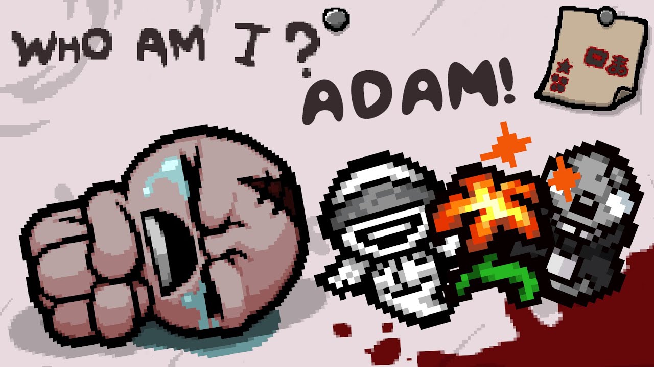 WHO IS ADAM? - Repentance Modded Character Showcase - Part 2 - YouTube