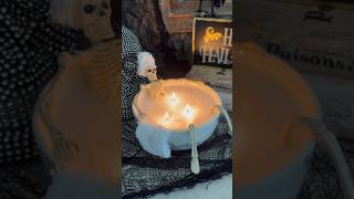DIY Soaking Skeleton Bathtub Candle: “Humerus” Halloween Decor
